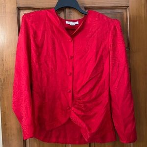 Vintage Argenti silk Skirt Suit